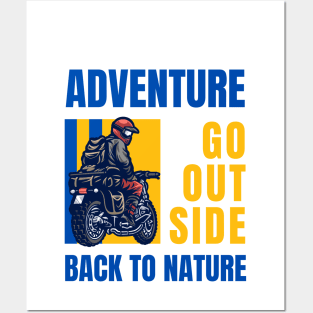 Adventure Touring Posters and Art